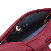 Сумка для ноутбука L225, бордовая