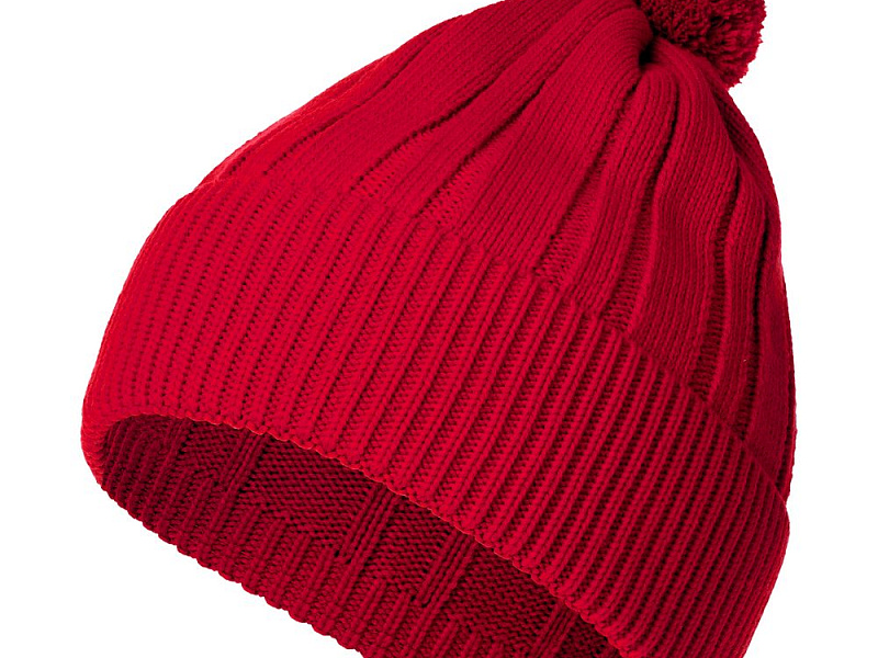 Шапка Knit Beat, красная
