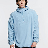 Анорак флисовый унисекс Fliska, голубой