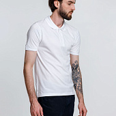 Рубашка поло мужская Adam, белая