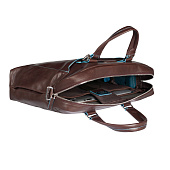 Сумка для ноутбука Piquadro Blue Square, красно-коричневая