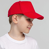 Бейсболка детская Standard Kids, красная