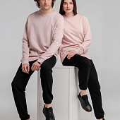 Свитшот унисекс BNC Inspire (Organic), розовый