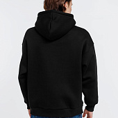 Худи оверсайз унисекс Go Easy, черное