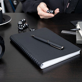 Ручка шариковая Inkish Gunmetal в футляре, белая