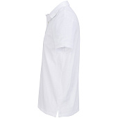 Рубашка поло унисекс Pacific, белая