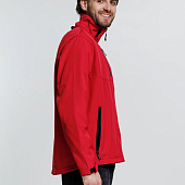Куртка софтшелл мужская Zagreb, красная