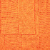 Плед Rombus, оранжевый (апельсин)