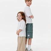 Футболка детская оверсайз Teezer, белая