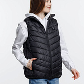 Жилет с подогревом Thermalli Valmorel, черный