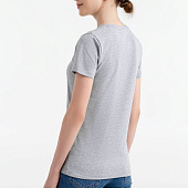 Футболка женская T-bolka Stretch Light Lady, серый меланж