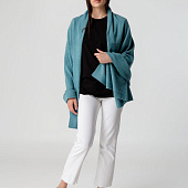 Плед-Палантин Territ, светло-бирюзовый