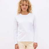 Футболка с длинным рукавом женская Monarch Women, ярко-синяя