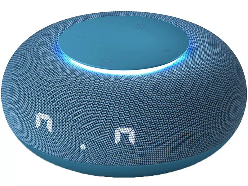 Умная колонка «Капсула Мини» с помощником «Маруся», морской синий