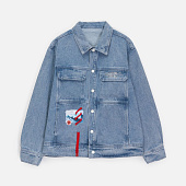 Куртка джинсовая O2, голубая