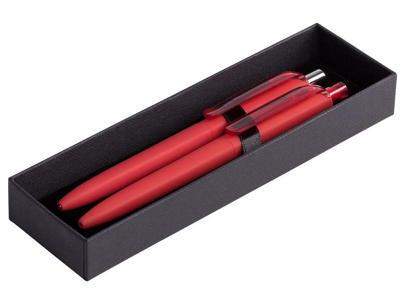 Набор Prodir DS8: ручка и карандаш, красный