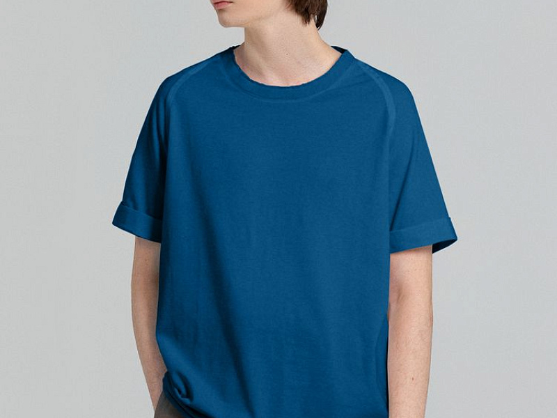 Футболка унисекс Vozduh 1.0, синяя