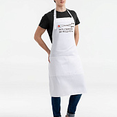 Фартук «Век суши не видать», белый