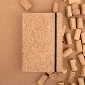Блокнот Corkfolio, черный