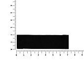 Лейбл тканевый Epsilon, XS, черный