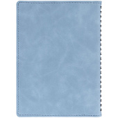 Ежедневник Spring Urban на заказ, недатированный, голубой