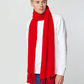 Шарф Flette, красный (алый)