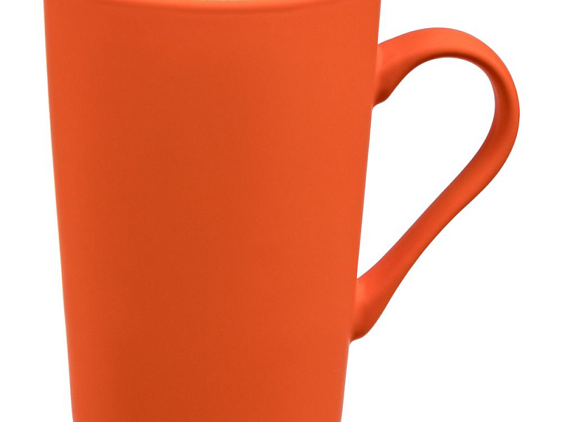 Кружка Best Noon с покрытием софт-тач, оранжевая