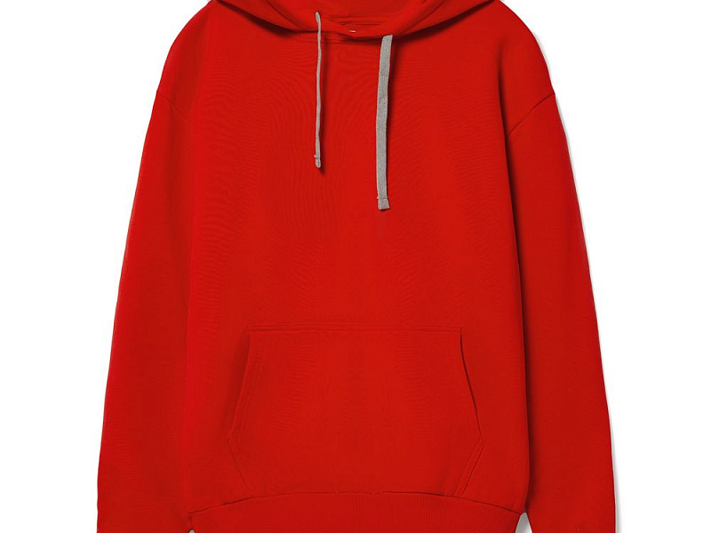 Толстовка с капюшоном Unit Kirenga Heavy, красная