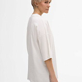 Футболка унисекс оверсайз T1, молочно-белая