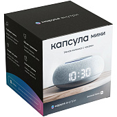 Умная колонка «Капсула Мини» с помощником «Маруся», светло-серая