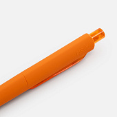 Ручка шариковая Prodir DS8 PRR-T Soft Touch, оранжевая