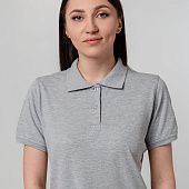 Рубашка поло женская Virma Stretch Lady, серый меланж