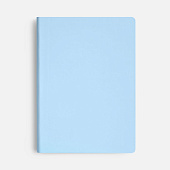 Ежедневник Flex Shall New, недатированный, голубой