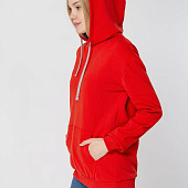 Толстовка с капюшоном Unit Kirenga Heavy, красная