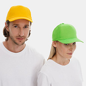 Бейсболка Long Beach, желтая