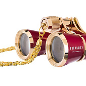 Театральный бинокль Broadway 325B, красный